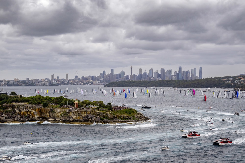Start of the 80th Rolex Sydney Hobart Yacht Race