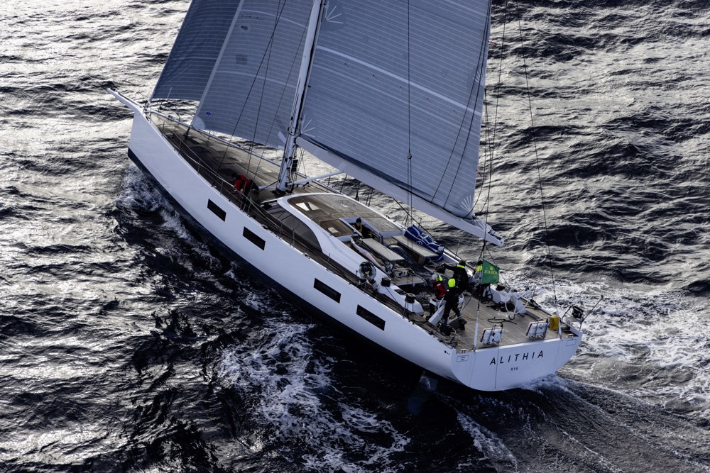 ALITHIA, Sail No: SYD7, Owner: Jost Stollmann, Skipper: Johannes Soerqvist, Club: DYC, GERMANY, Design: Solaris 80RS, LOA (m): 23.98, Year: 2020