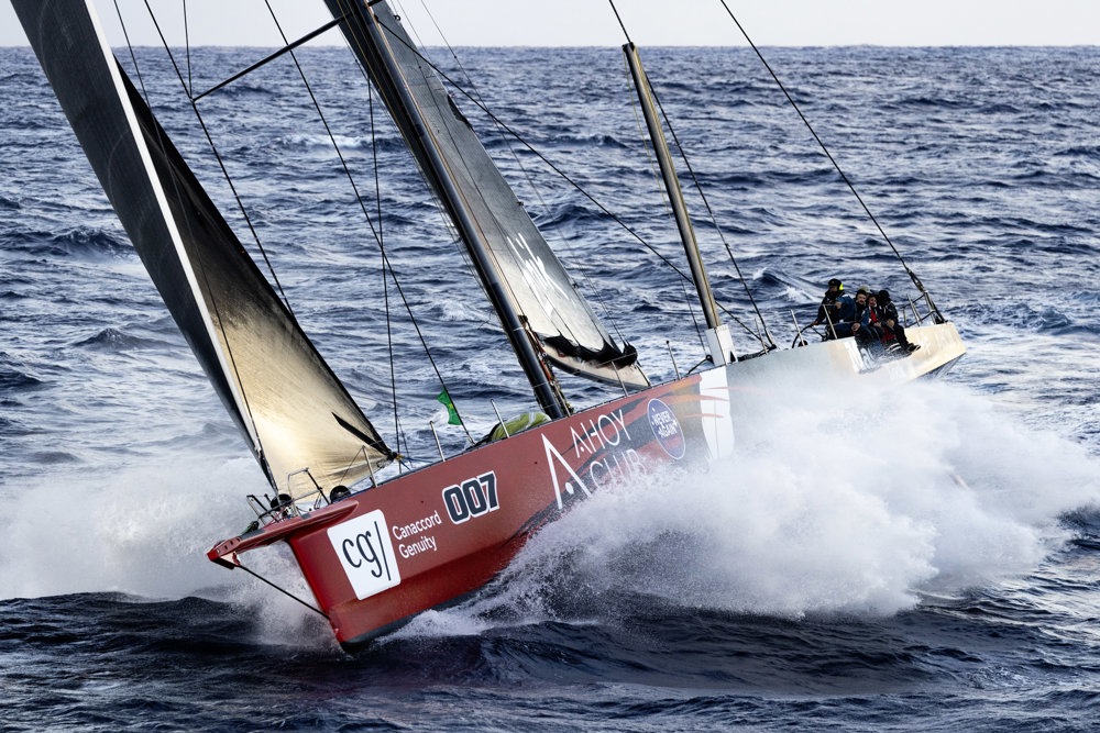 MASTER LOCK COMANCHE, Sail No: CAY007, Owner: Matt Allen/James Mayo - Charterers, Skipper: Matt Allen/James Mayo, Club: CYCA/RPEYC, NSW, Design: VPLP Verdier 100, LOA (m): 30.5, Year: 2014