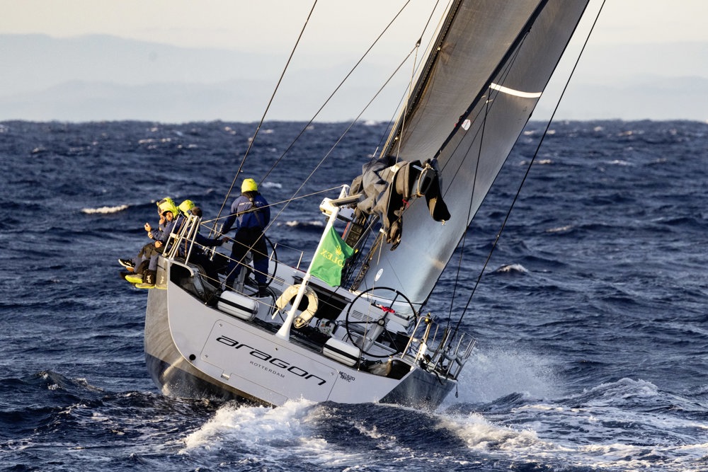 ARAGON, Sail No: NED8313, Owner: Andries Verder, Skipper: Andries Verder/Josh Axler, Club: RMYC, NETHERLANDS, Design: Marten 72, LOA (m): 22.1, Year: 2006