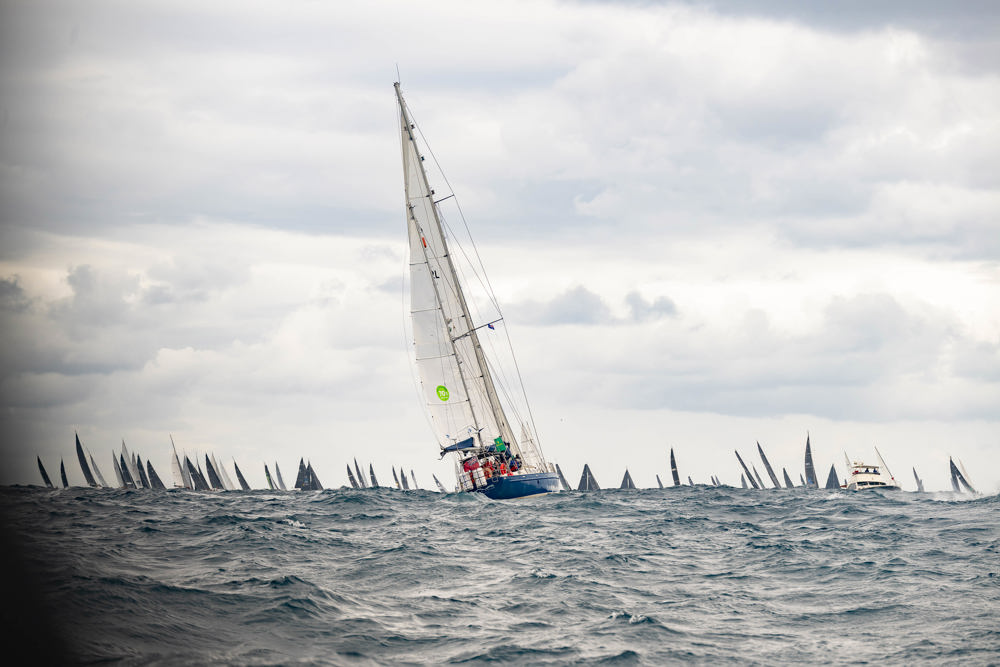 80th ROLEX Sydney Hobart Yacht Race - Wind Shift following the fleet.    Image: CYCA | Salty Dingo