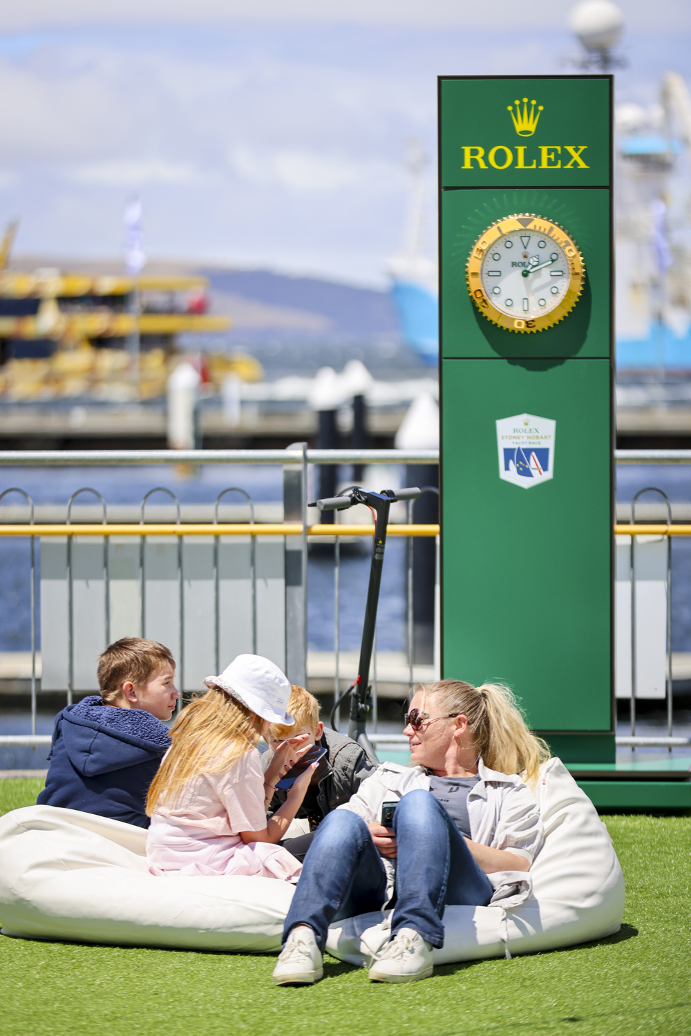 80th ROLEX Sydney Hobart Yacht Race - The Hobart Race Village.  Image: CYCA | Salty Dingo