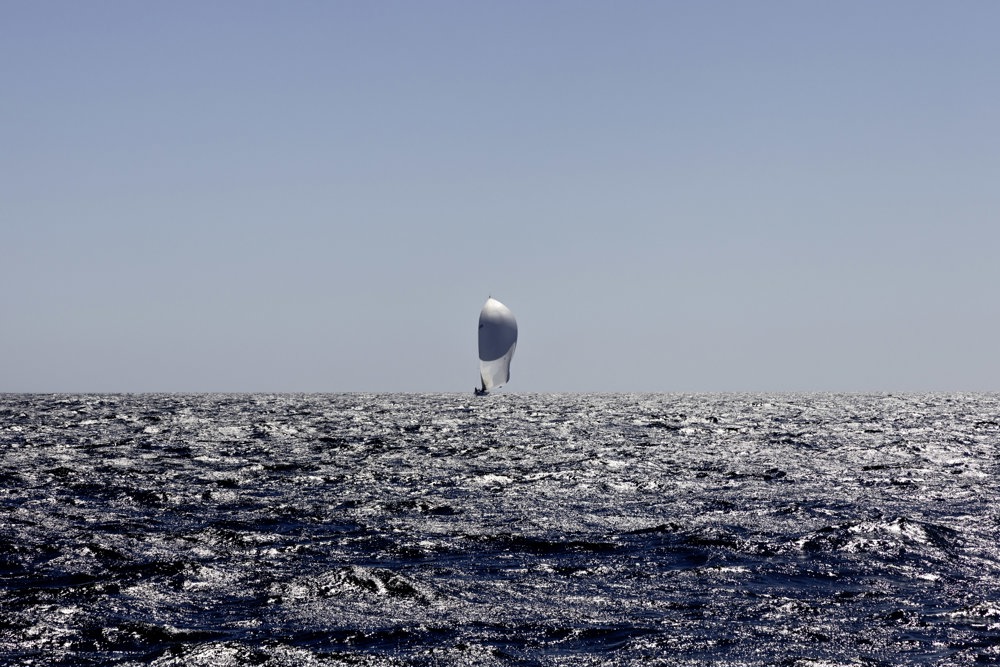 Rounding Tasman Island 

ARAGON, Sail No: NED8313, Owner: Andries Verder, Skipper: Andries Verder/Josh Axler, Club: RMYC, NETHERLANDS, Design: Marten 72, LOA (m): 22.1, Year: 2006