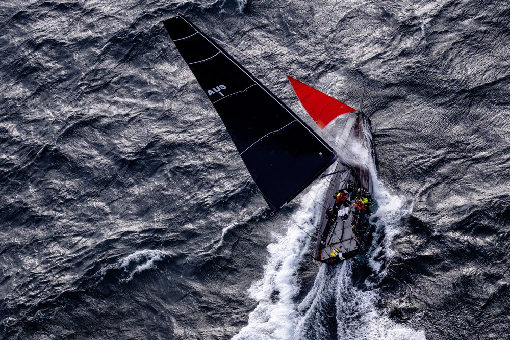BACK 2 BLACK, Sail No: AUS1, Owner and Skipper: Sean Langman, Club: CYCA, NSW, Design: Reichel/Pugh GP42, LOA (m): 12.8, Year: 2007