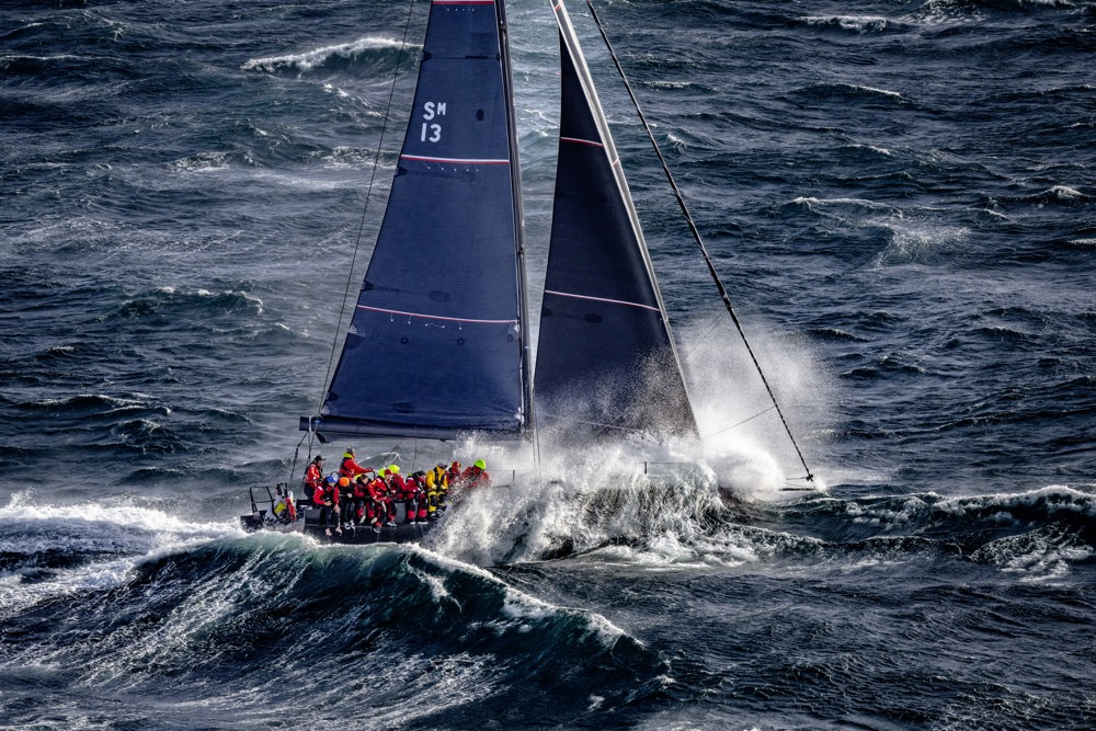 SCARLET RUNNER, Sail No: SM13, Owner and Skipper: Rob Date, Club: SYC, VIC, Design: Carkeek 43, LOA (m): 13.1, Year: 2022