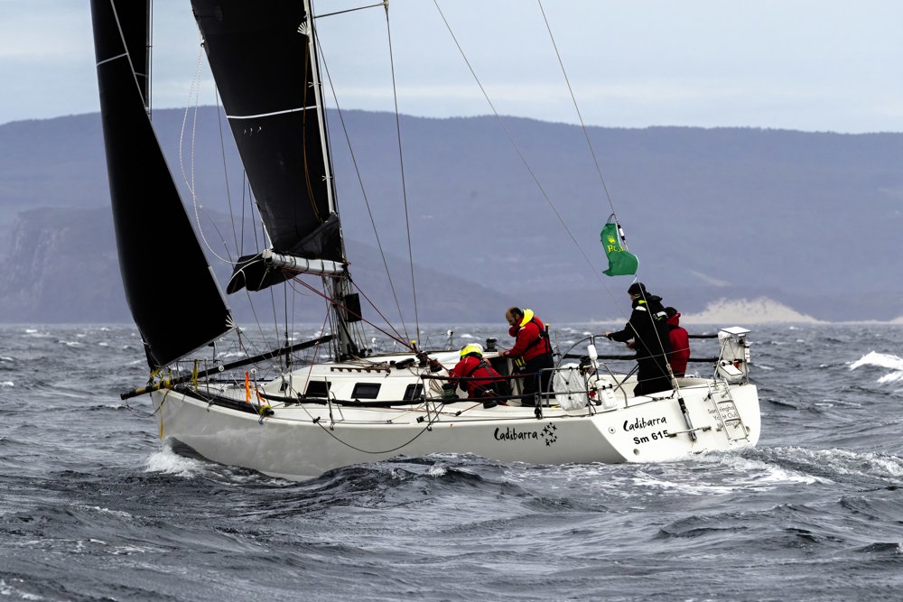 CADIBARRA, Sail No: SM615, Owner and Skipper: Paul Roberts, Club: SYC, VIC, Design: Sydney 41, LOA (m): 12.5, Year: 1995