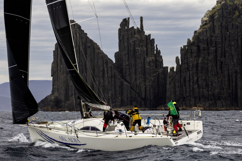 ARCADIA, Sail No: S17, Owner and Skipper: Peter Davison, Club: RMYS, VIC, Design: Archambault 40 RC, LOA (m): 11.98, Year: 2008