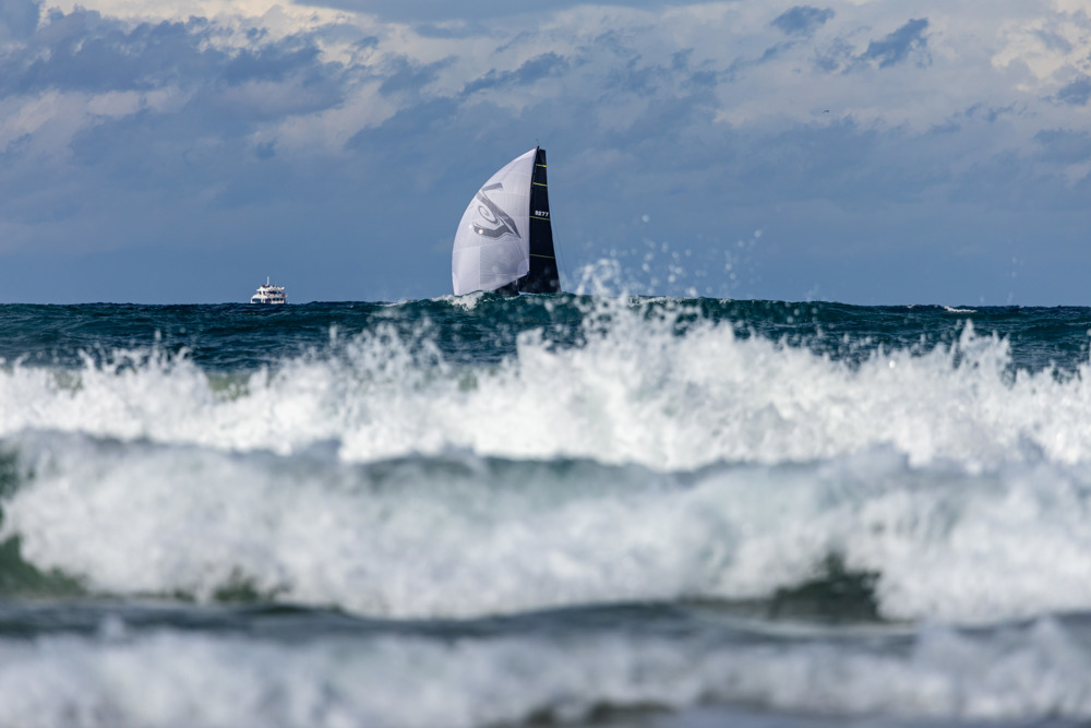 Minerva approaching the finish.     Image: CYCA | Ashley Dart