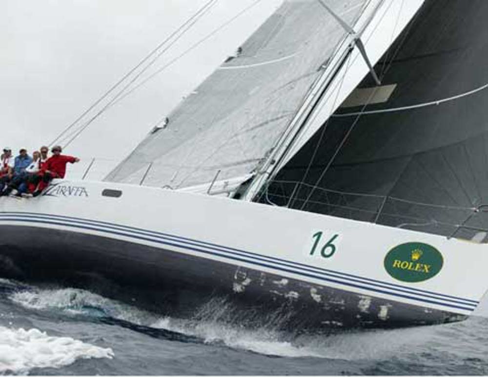 Zaraffa near the X Mark in Sydney Heads