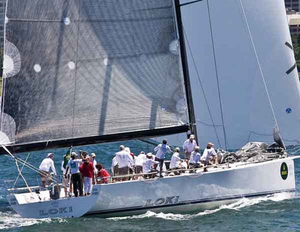 Is it the Volvo Ocean Race or the Sydney Gold Coast? The action aboard Loki