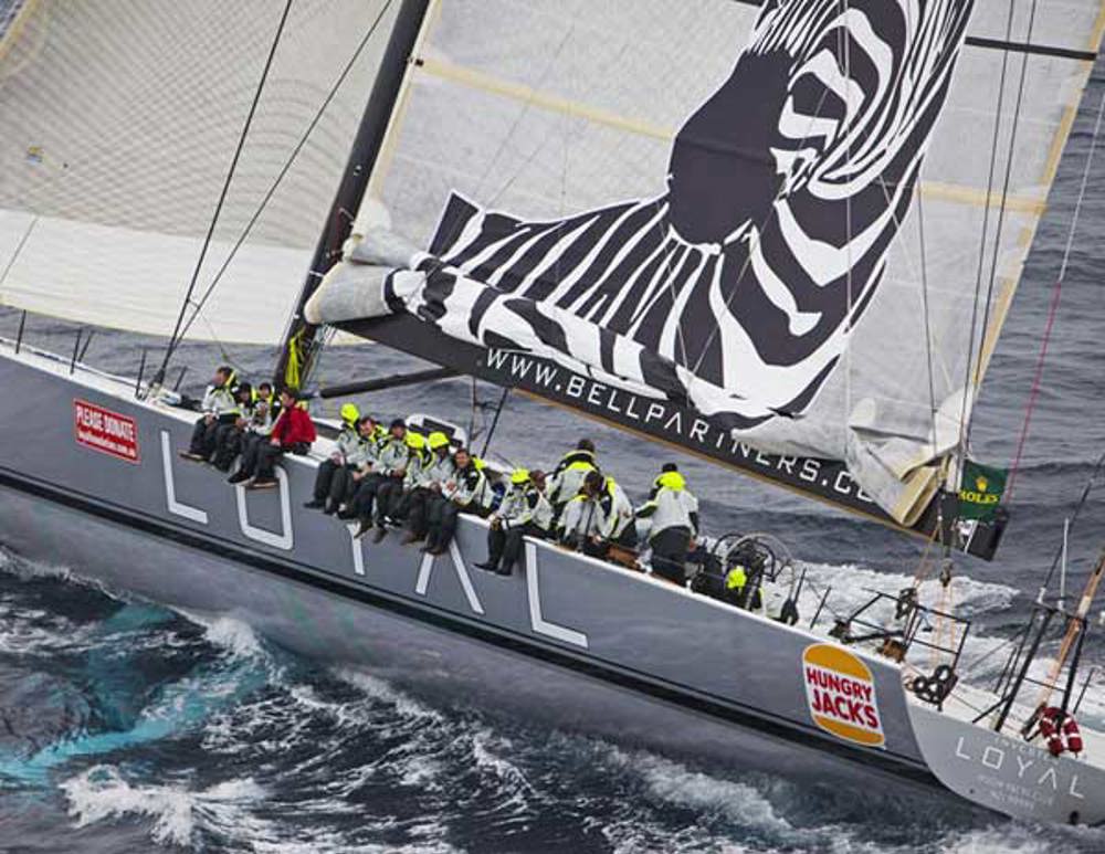 Sean Langman and his all star crew aboard Investec LOYAL
