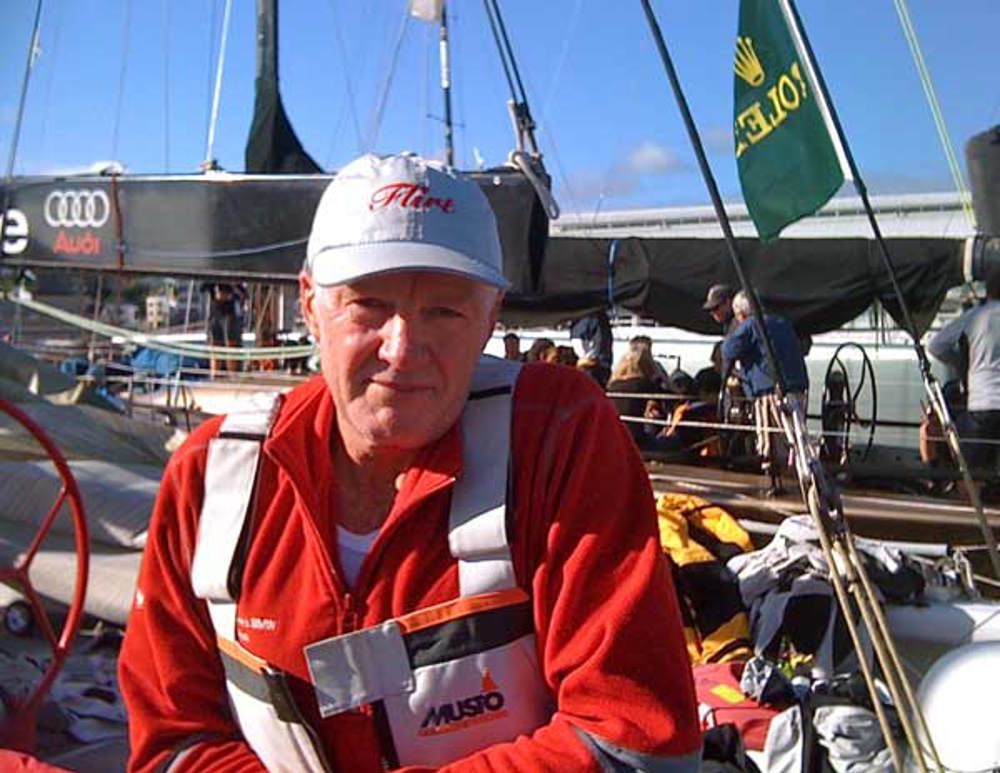 Roger Hickman, dockside at Constitution Dock, reflecting on his 33rd Rolex Sydney Hobart