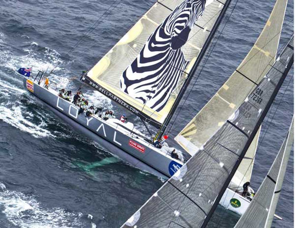 Sean Langman's Investec LOYAL chasing down Niklas Zennstrom's RAN