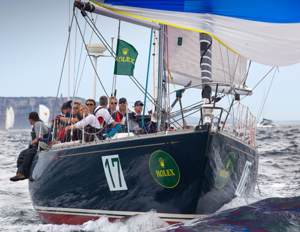 The United States contingent heading South on Day 1