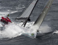 Mark Richards and Wild Oats XI looked to be in no mood to be interrupted in her bid to claim a sixth line honours
