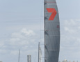 The Starting line of the 2012 Rolex Sydney to Hobart. The fleet leaves Sydney Harbour on boxing day 2012 (26.12.12).