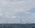 The fleet points their bows towards Hobart