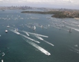 Rolex Sydney Hobart fleet make their way up to Sydney Heads