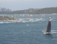 Wild Oats XI out in front