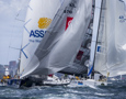 Akatea shortly after the start of the Rolex Sydney Hobart