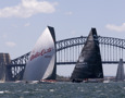 SAILING - SOLAS Big Boat Challenge 2013 - Cruising Yacht Club of Australia, Sydney - 10/12/2013
ph. Andrea Francolini
WILD OATS IX (WHITE SPINNAKER) AND LOYAL