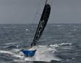 Wild Thing in Bass Strait with a reefed mainsail