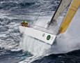 Loki battling the tough conditions in Bass Strait