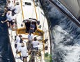 Chris Welsh's Ragtime, the sole American entry in the 64th Rolex Sydney Hobart Yacht Race