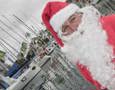 Santa visits Pachamama at the CYCA on Christmas day.