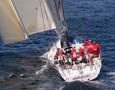 Wild Oats XI heading offshore after the start of the 25th Audi Sydney Gold Coast Yacht Race