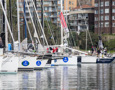 Some of the Noakes Sydney Gold Coast Yacht Race fleet in the CYCA marina