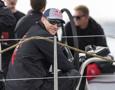 James Spithill on board Comanche