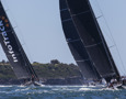 Sydney, Australia - December 8, 2020: "Infotrack, Black Jack and Money Penny" during the SOLAS Big Boat Challenge. (Photo by Andrea Francolini)
