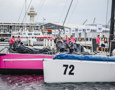 URM Group and Stefan racing tied in the Kings Pier Marina