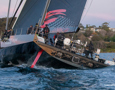 Andoo Comanche soon after the start of the 2023 Tollgate Islands Race