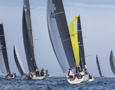 Cabbage Tree Island Race 2023 - Amazingrace pursuing Ocean Crusader J-Bird and the rest of the fleet at sea ahead