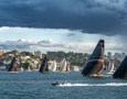 The fleet shortly after the start