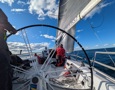 On board Sydney 40 Mako.  