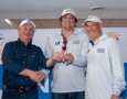 Ian Smith and John Cross of Jupiter, 3rd in IRC Division 3.    Image: CYCA | Ashley Dart