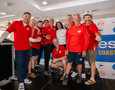 The crew of Wild Oats at the prizegiving.    Image: CYCA | Ashley Dart