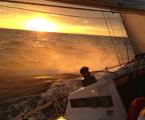 Icefire just off Forster as the sunset sets. Credit Richard Stone, Icefire