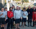 The crew of Limit following their line honours win in the Audi Sydney Gold Coast 2007