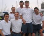 Overall winning crew of Pendragon