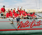 The line honours winning crew of Wild Oats X