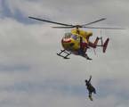 Westpac Rescue Helicopter (TAS) demonstrates a winch rescue