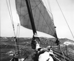 Stormbird - 1947 SHYR - blown sails - STORMBIRD EXHIBIT V-5 - CYCA Archives