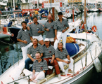 Margaret Rintoul crew in Constitution Dock - 1989