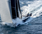 BLACK JACK, Sail No: 525100, Bow No: F1, Owner: Peter Harburg, Skipper: Mark Bradford, Design: Reichel-Pugh 100, Club: YCM