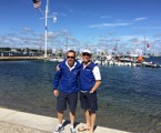Chris and Guido at the 2015 Rolex New York Yacht Club Invitational Cup. 