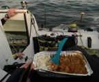 Dinner on board Mercury